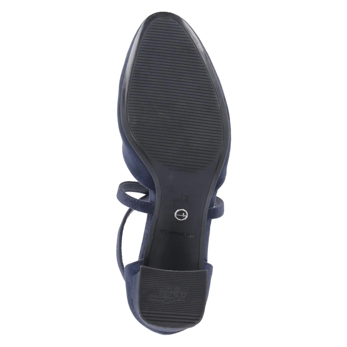 Riemchenpumps - Navy