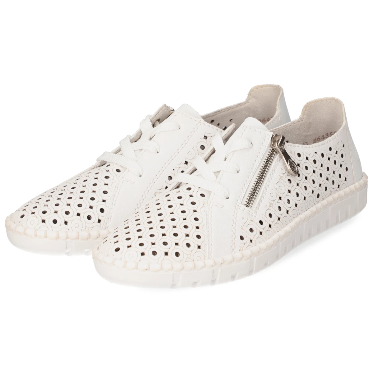 Halbschuhe - weiss/weiss