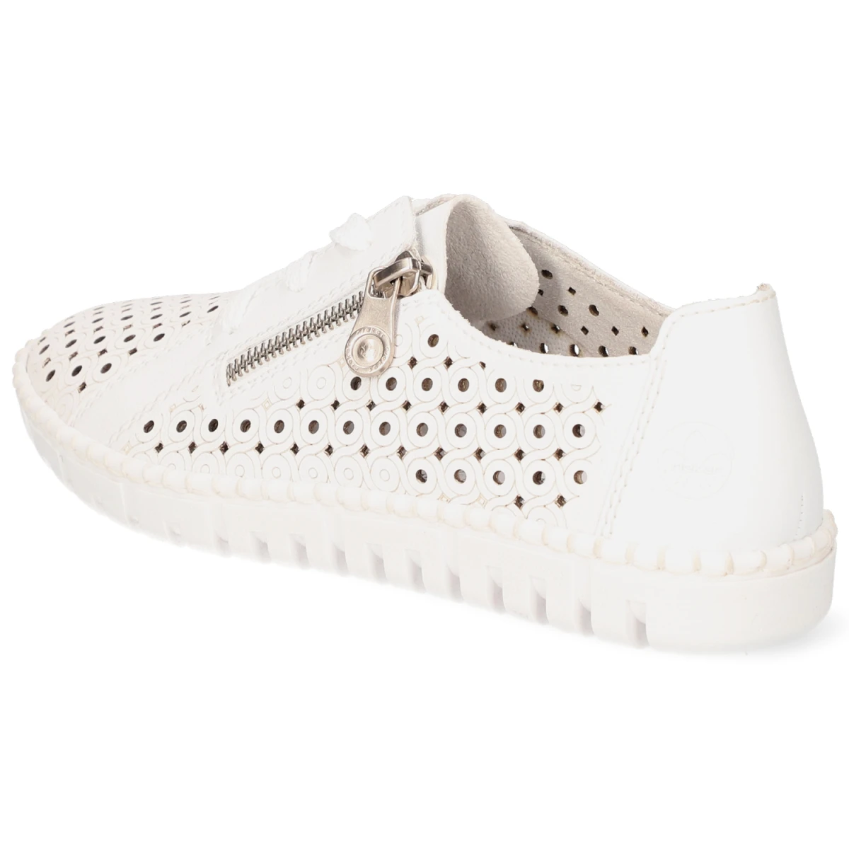 Halbschuhe - weiss/weiss