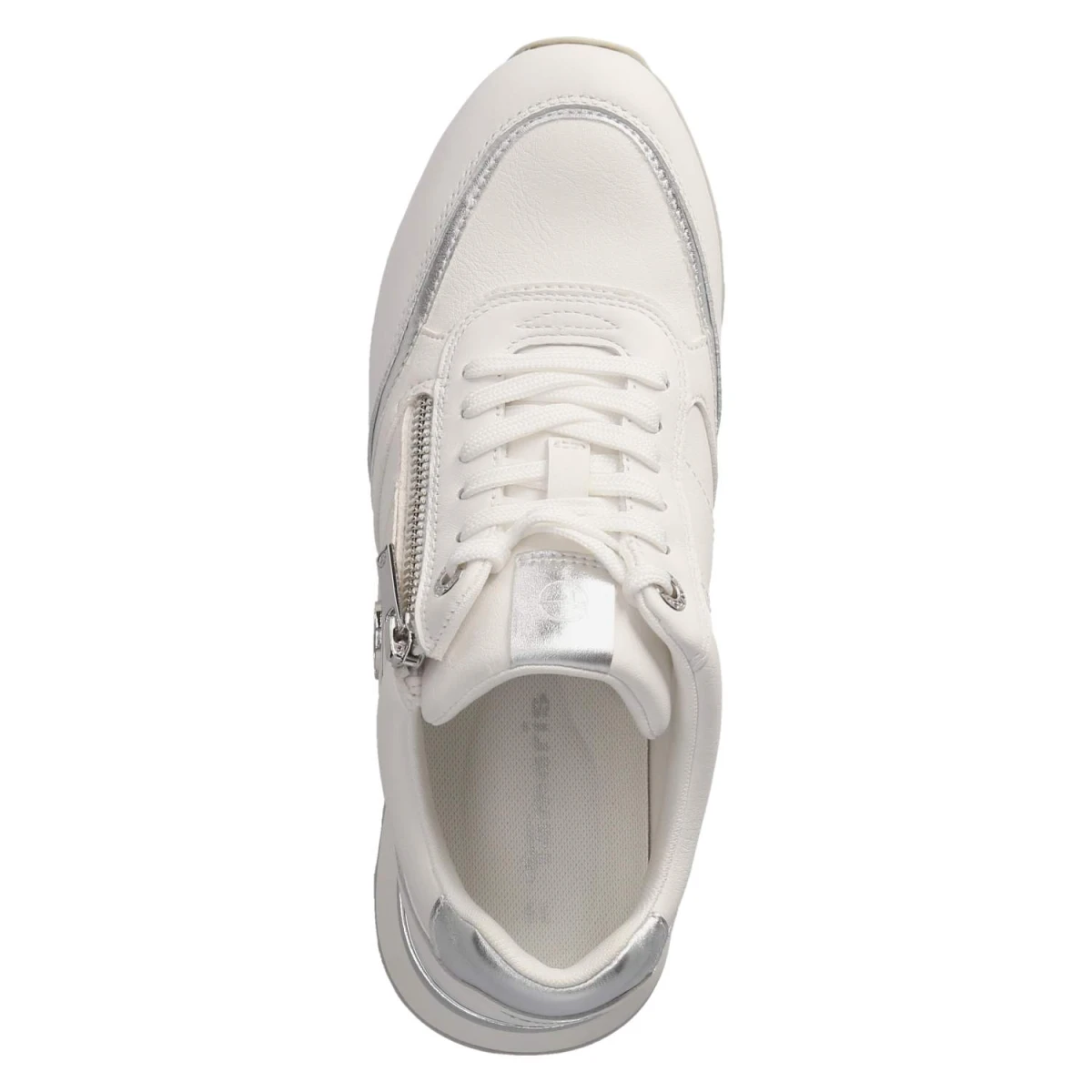 Low Sneaker - white/silver