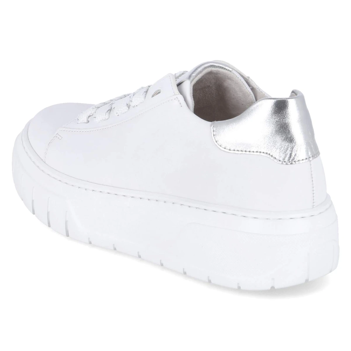 Sneaker - weiss/silber