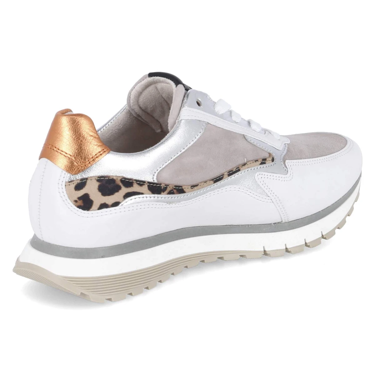 Low Sneaker - puder/weis/apricot