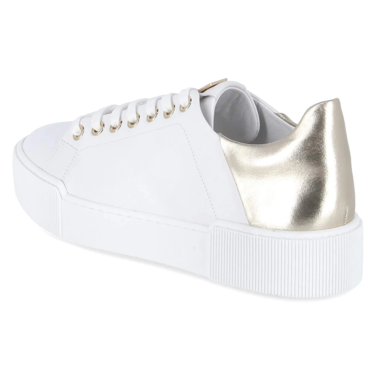 Low Sneaker - weiss/platin