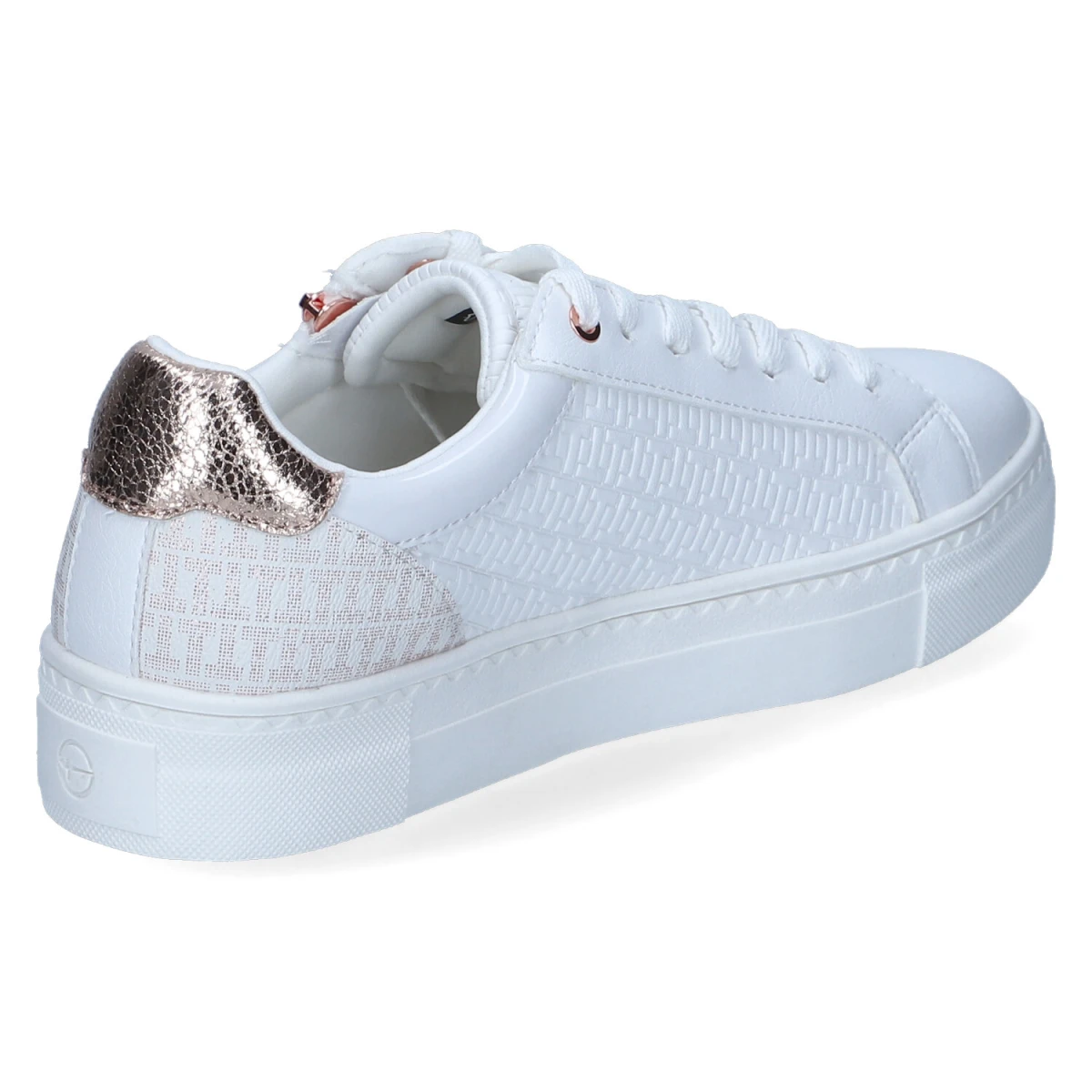 Low Sneaker - WHT/ROSE GOLD
