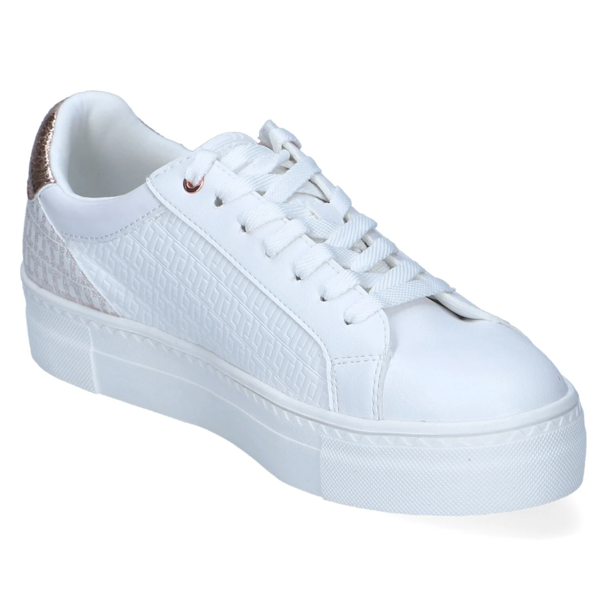 Low Sneaker - WHT/ROSE GOLD