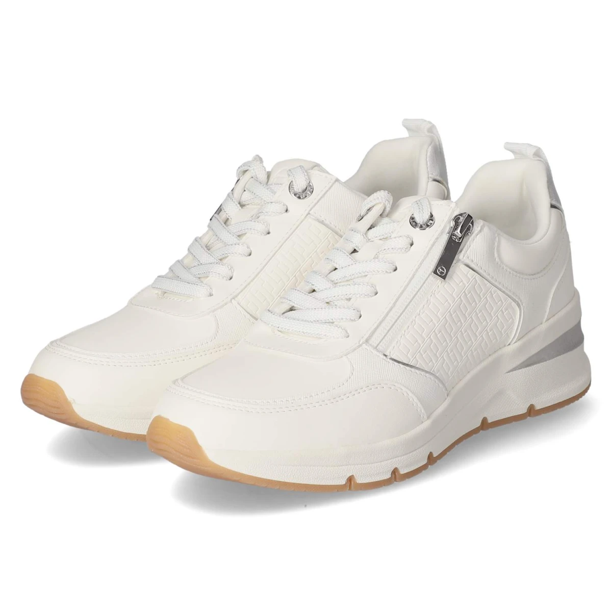 Low Sneaker - white/silver