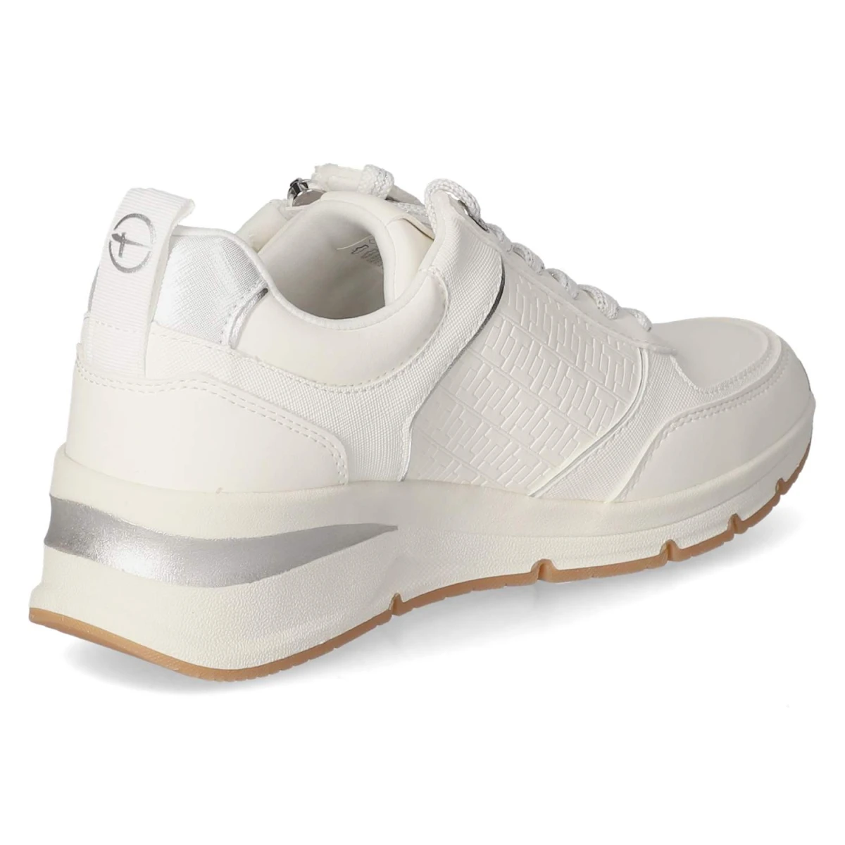 Low Sneaker - white/silver