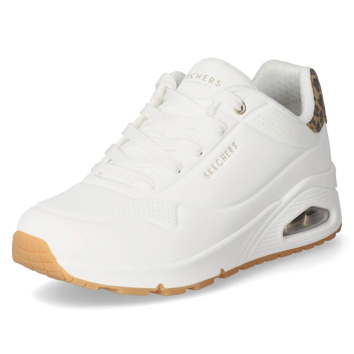 Low Sneaker JUNGLE NITE - White/Leopard