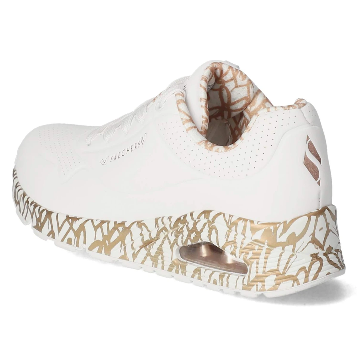 Sneaker LOVING LOVE - white rose gold