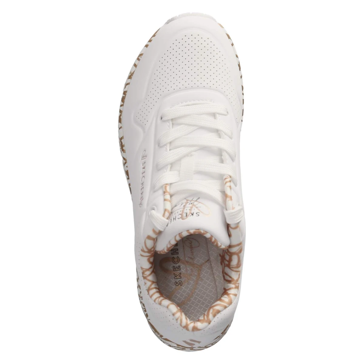 Sneaker LOVING LOVE - white rose gold