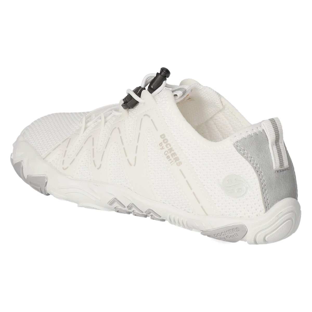 Barfußschuhe - weiss/grau