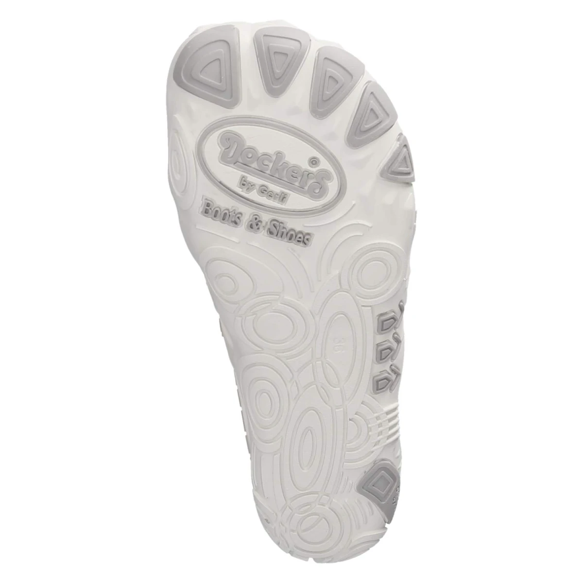 Barfußschuhe - weiss/grau