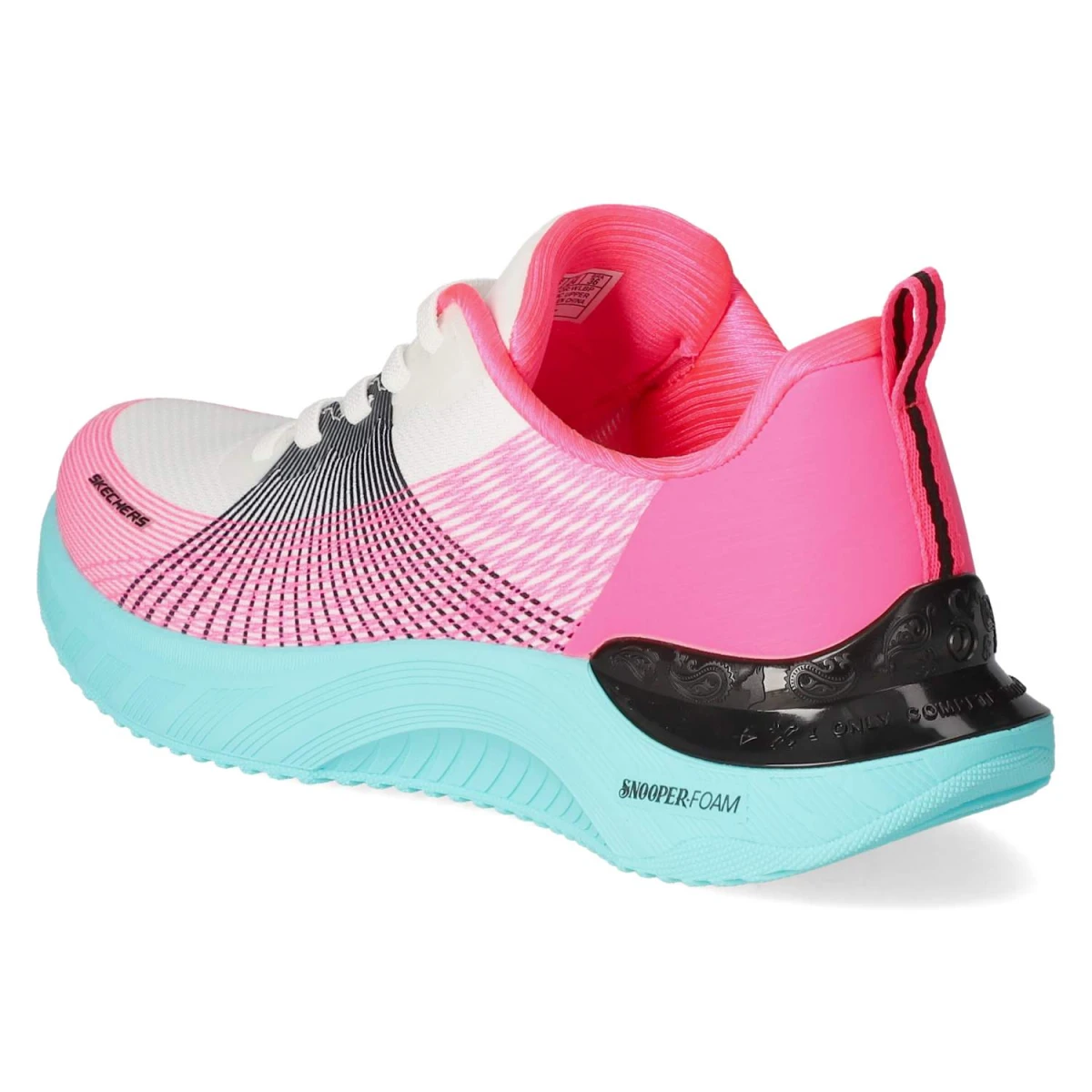 Low Sneaker CYBER WALKER - wht/lt.blue/pink