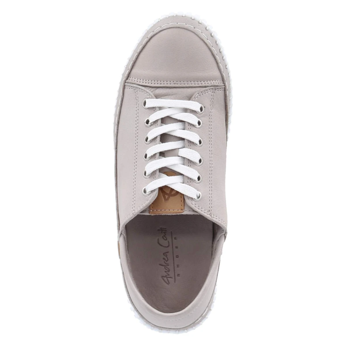 Halbschuhe - silbergrau