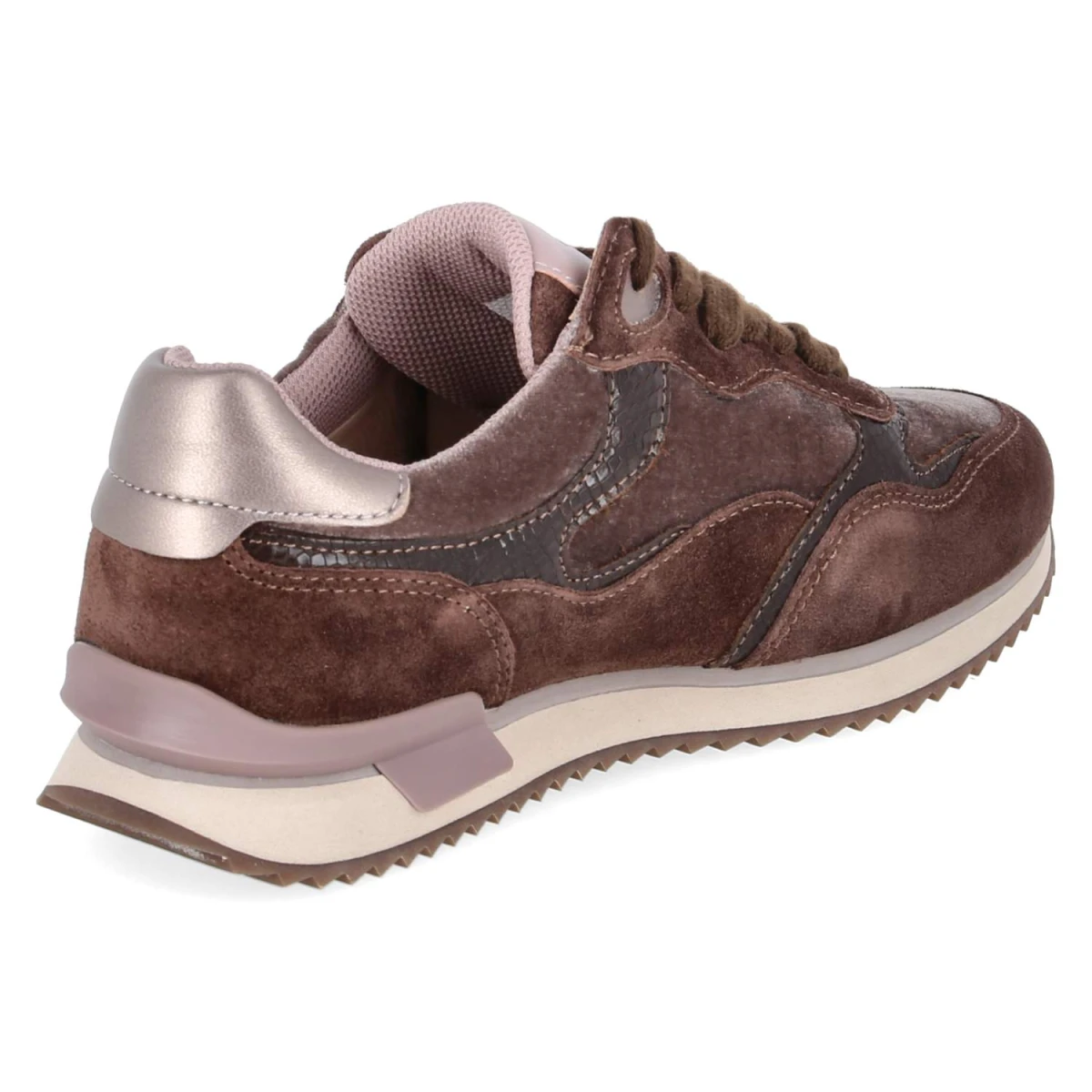 Low Sneaker - cacao/dark-rose