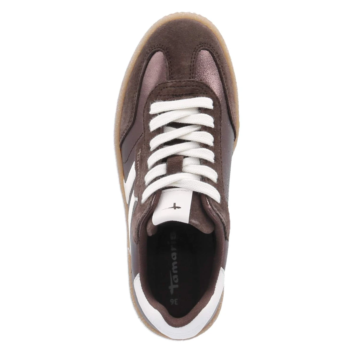 Low Sneaker - BROWN METALLIC