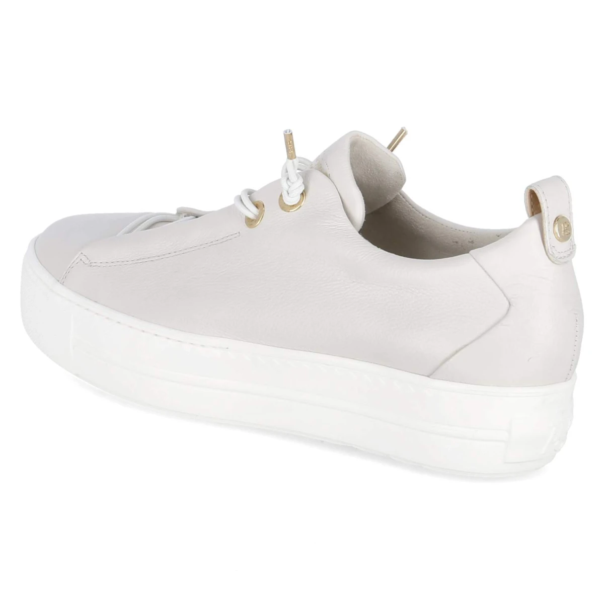 Low Sneaker - ivory / gold