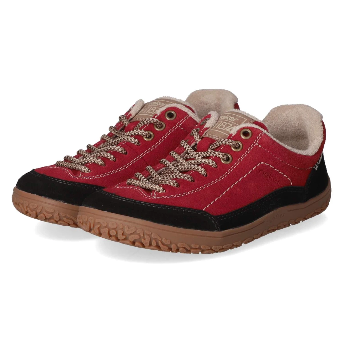 Low Sneaker - rot kombi