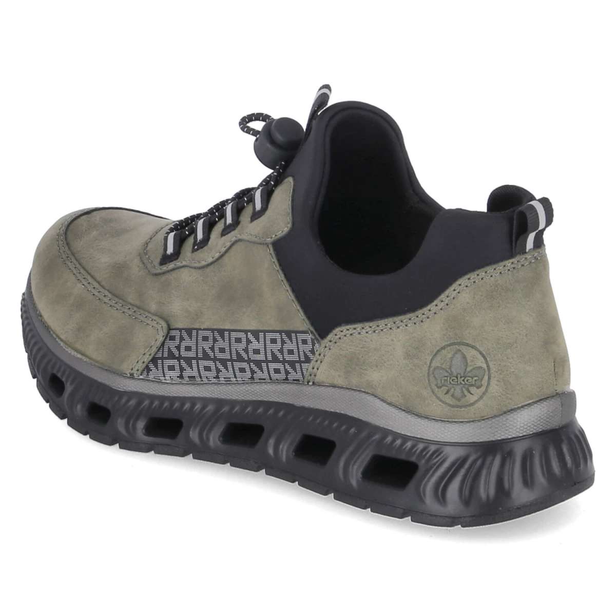 Slip-On-Sneaker - grün kombi