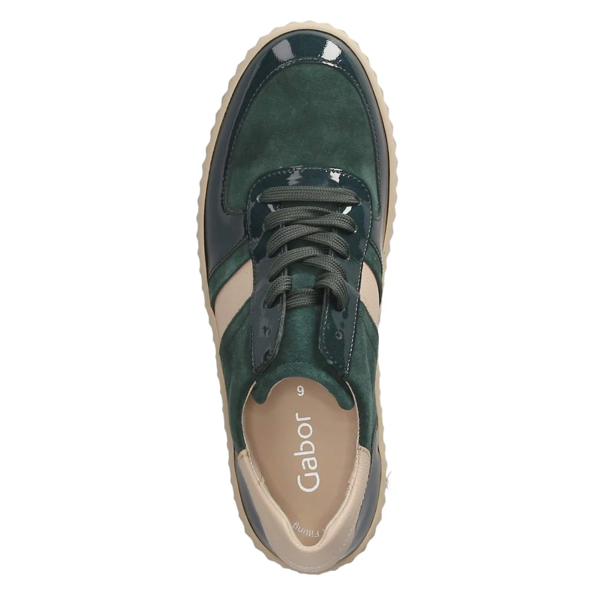 Low Sneaker - dark petrol/sand