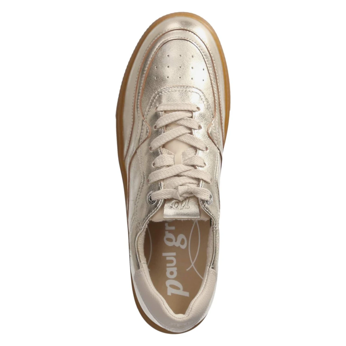 Low Sneaker - platino/biscuit