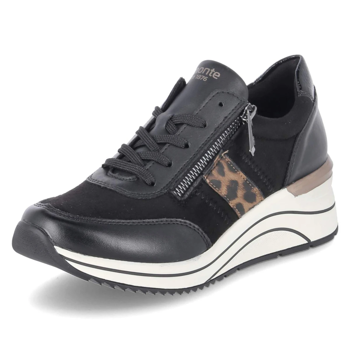 Low Sneaker - schwarz kombi