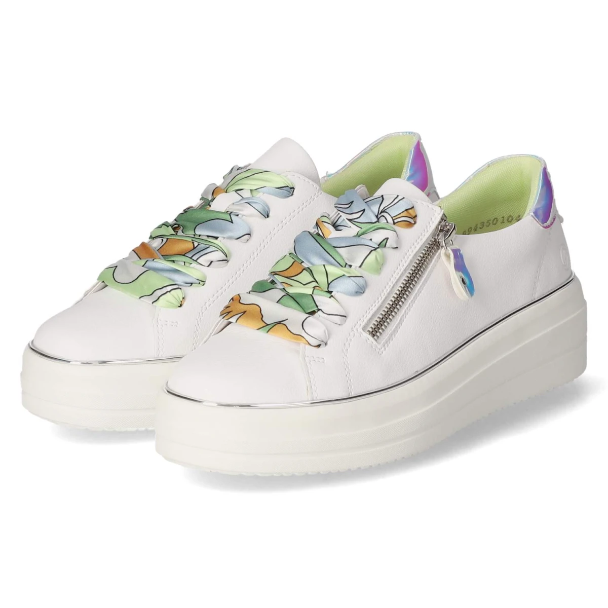 Low Sneaker - weiss kombi