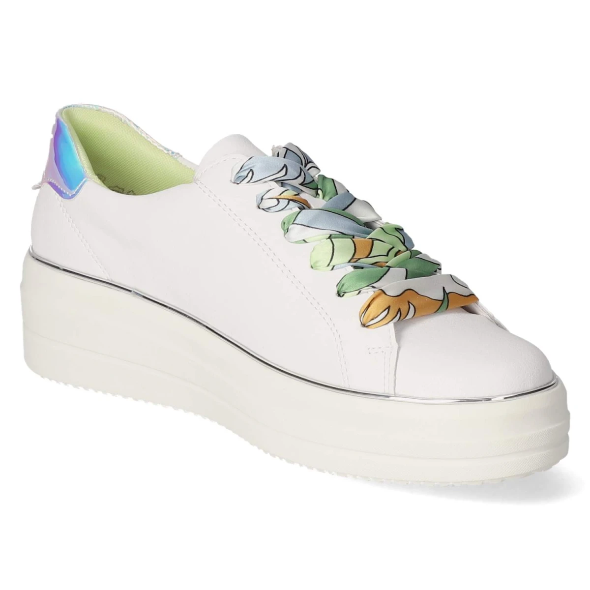 Low Sneaker - weiss kombi