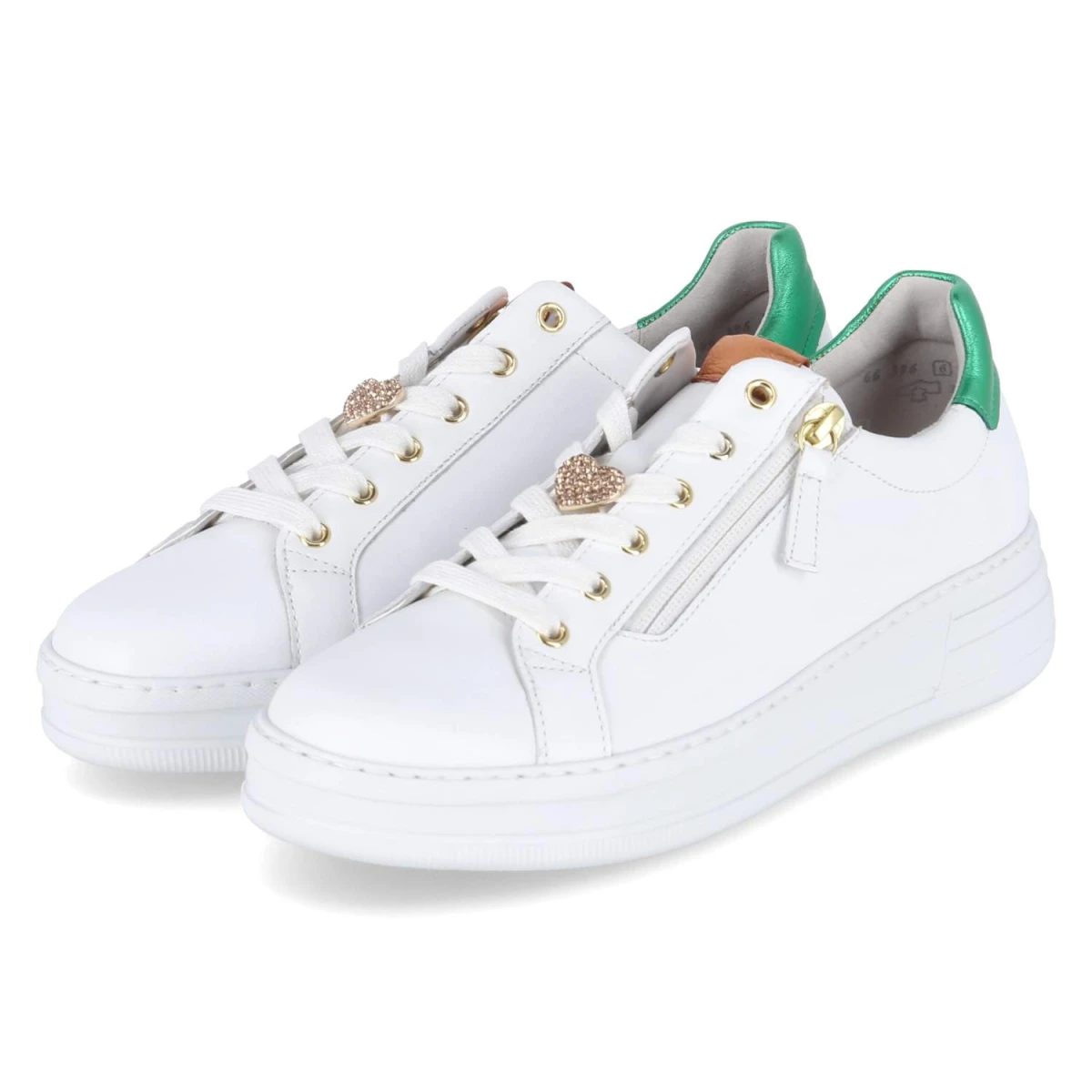 Low Sneaker - weis/verd/apri(go)
