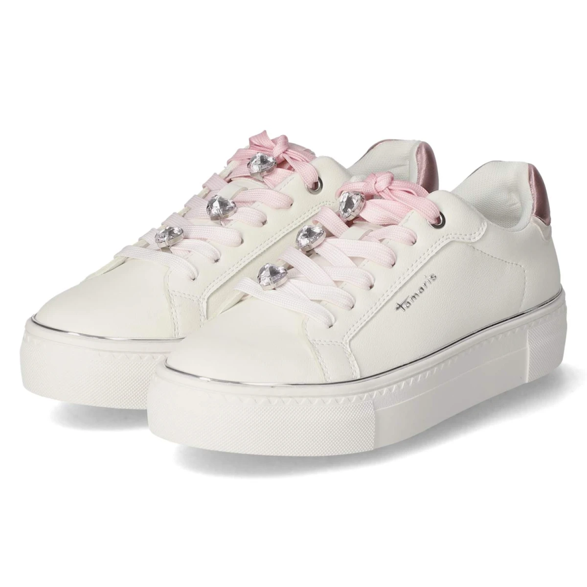 Sneaker Low - WHITE/PINK