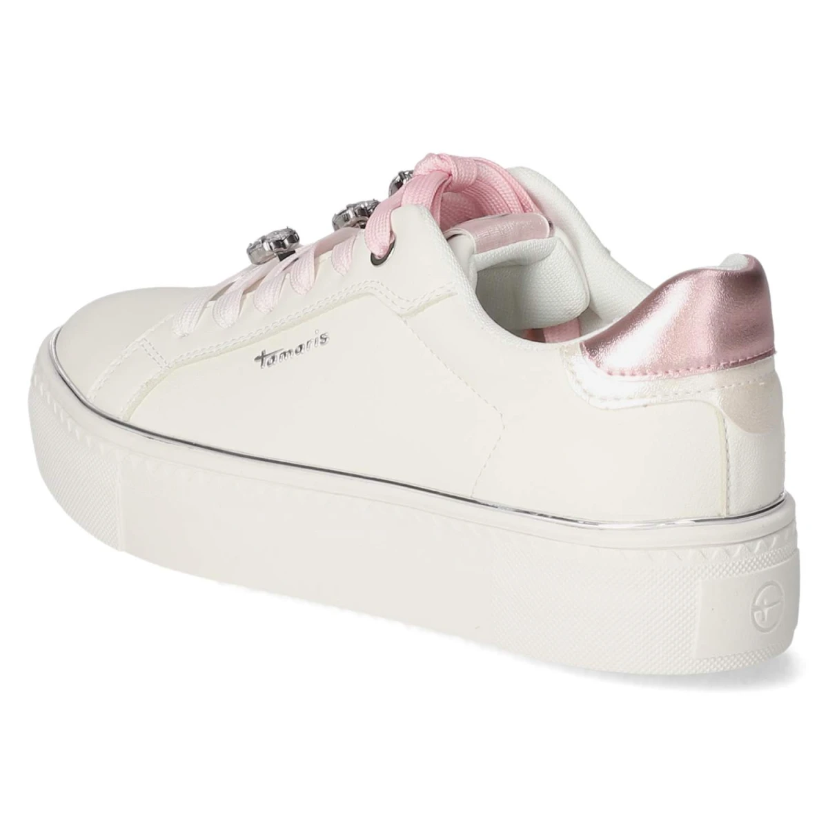 Sneaker Low - WHITE/PINK