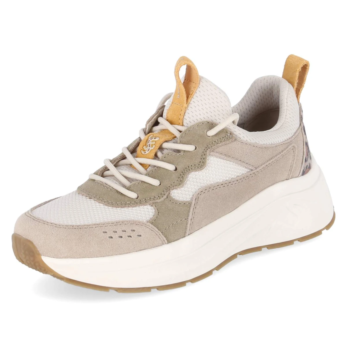 Low Sneaker - beige/animal print