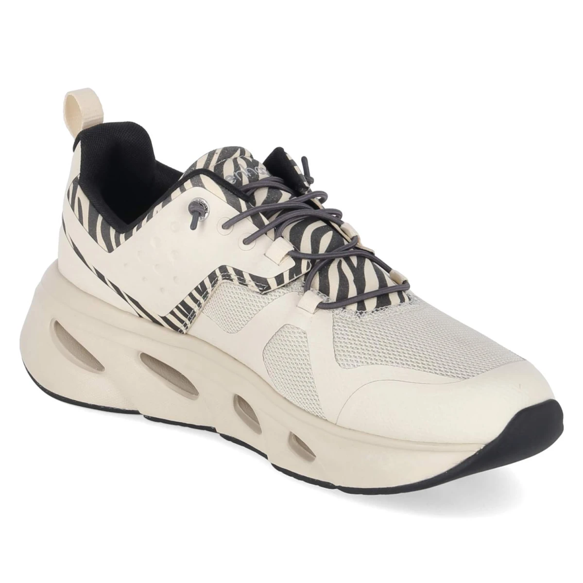 Low Sneaker SHADOWHAAG - BEIGE / ZEBRA