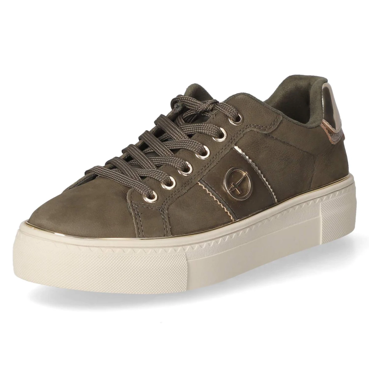 Low Sneaker - OLIVE NUBUC