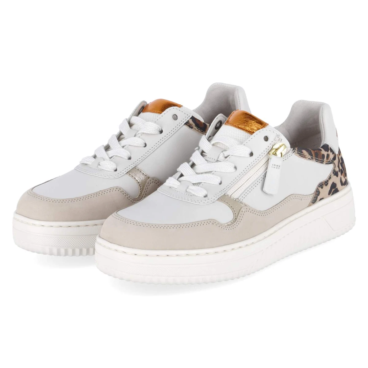 Low Sneaker - offwhi/puder/natur