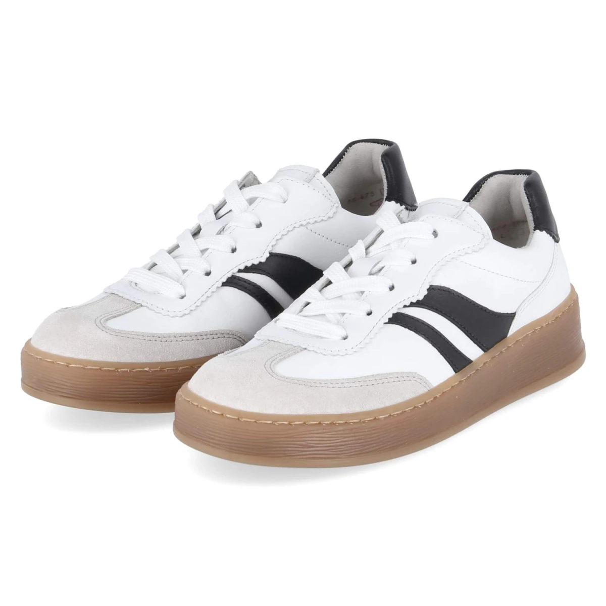 Low Sneaker - weiss/white/schw.