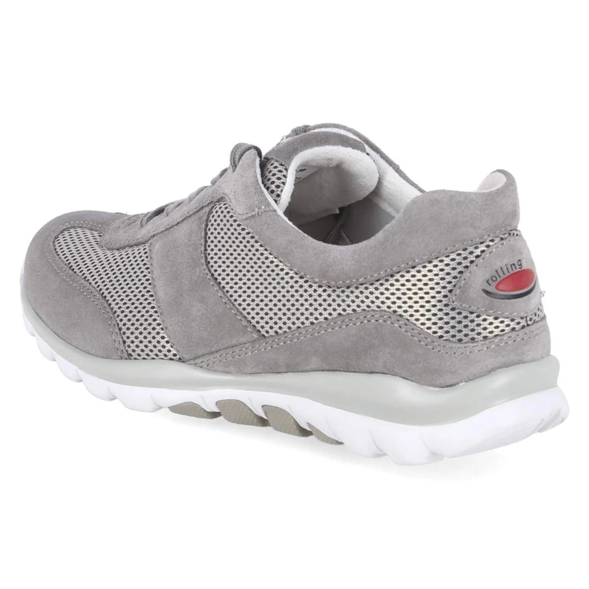 Low Sneaker - silber/grau