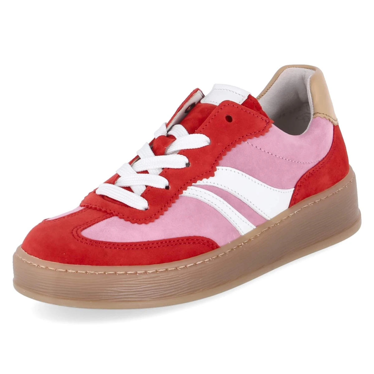 Low Sneaker - softpink/fire/pean