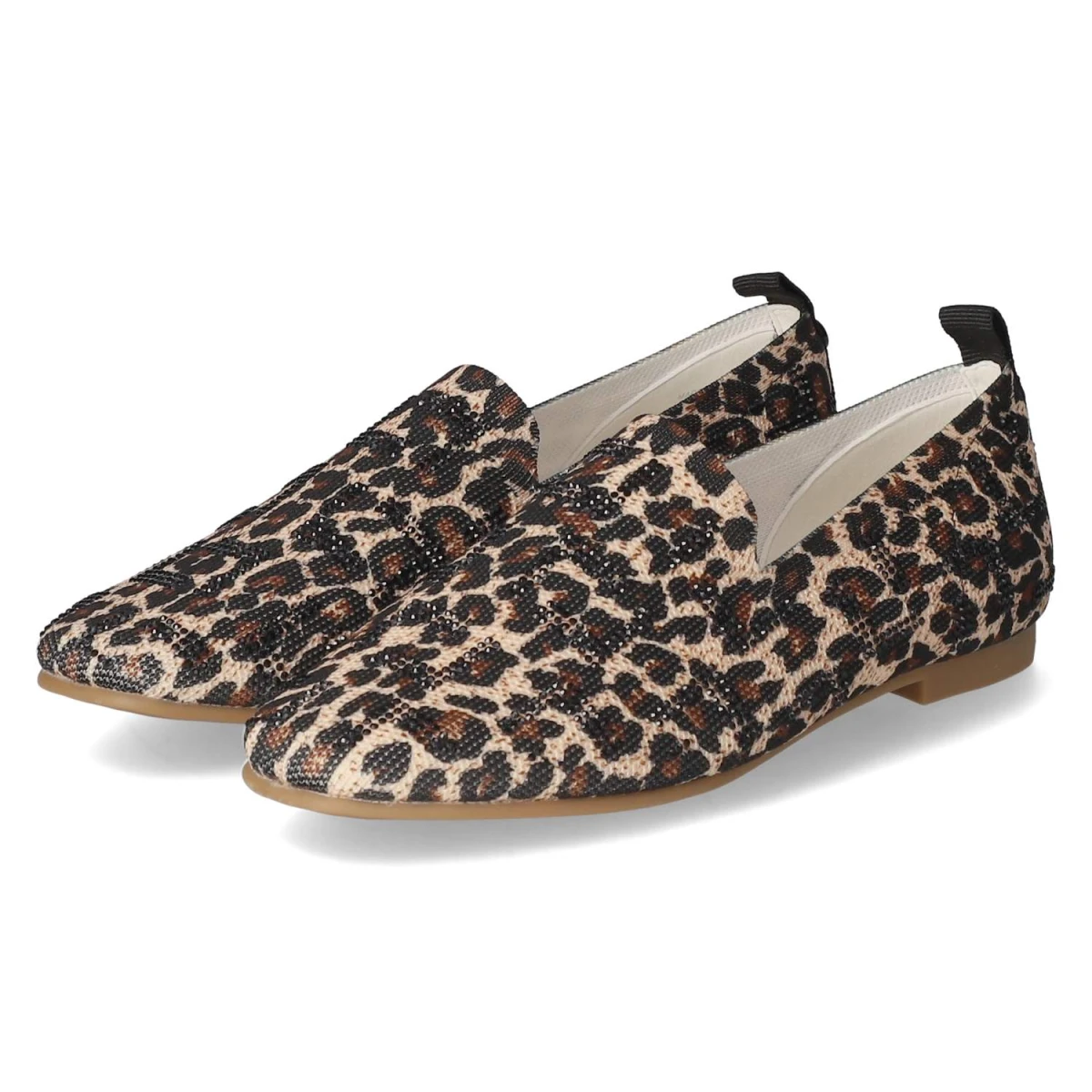Slipper - beige leopard