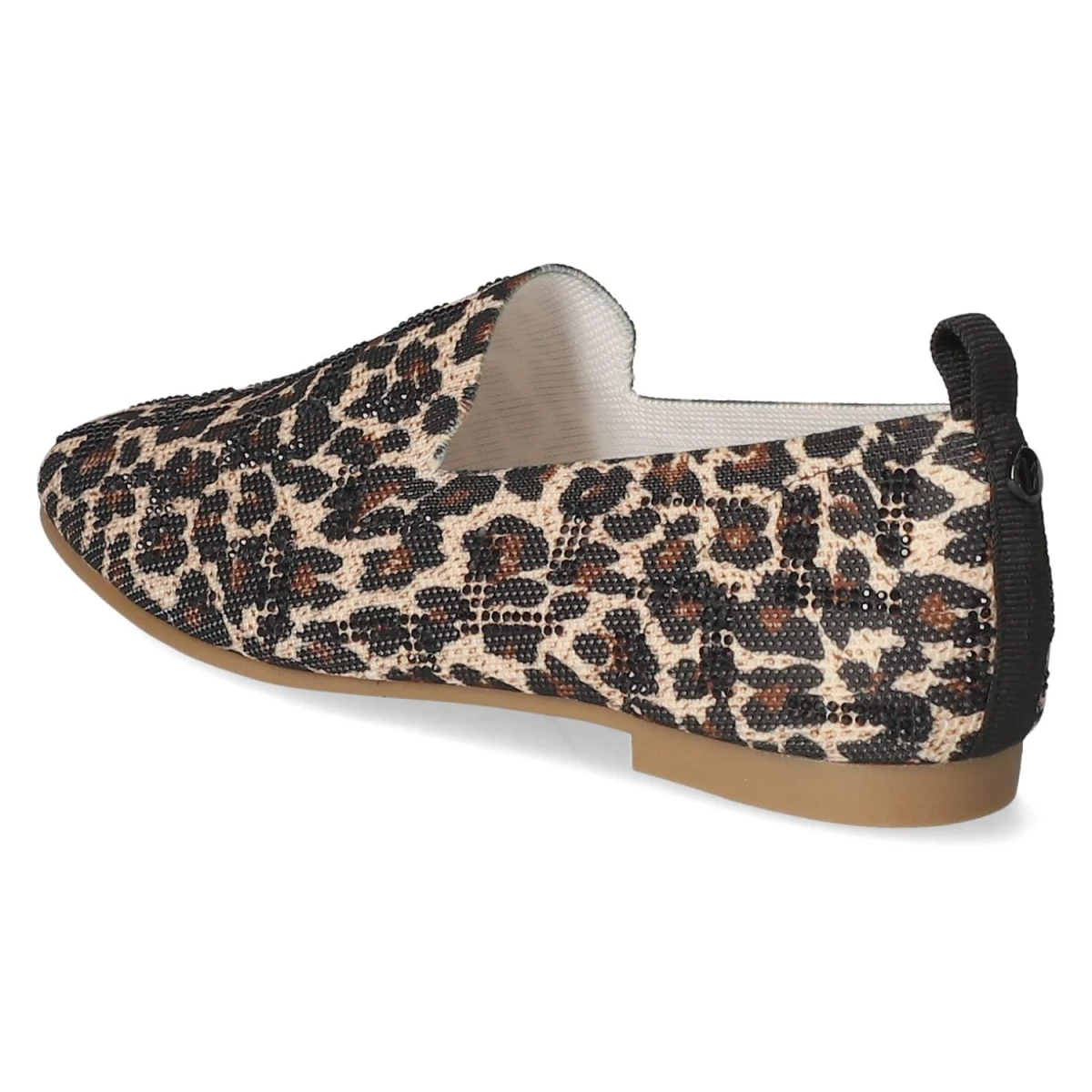 Slipper - beige leopard