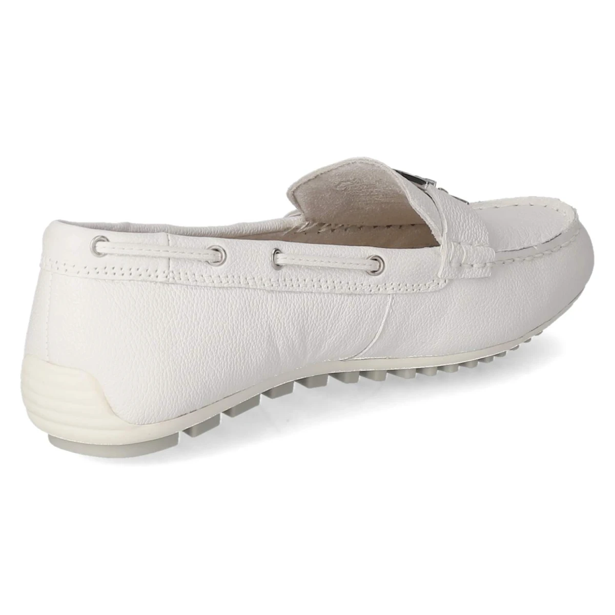 Mokassins - WHITE LEATHER