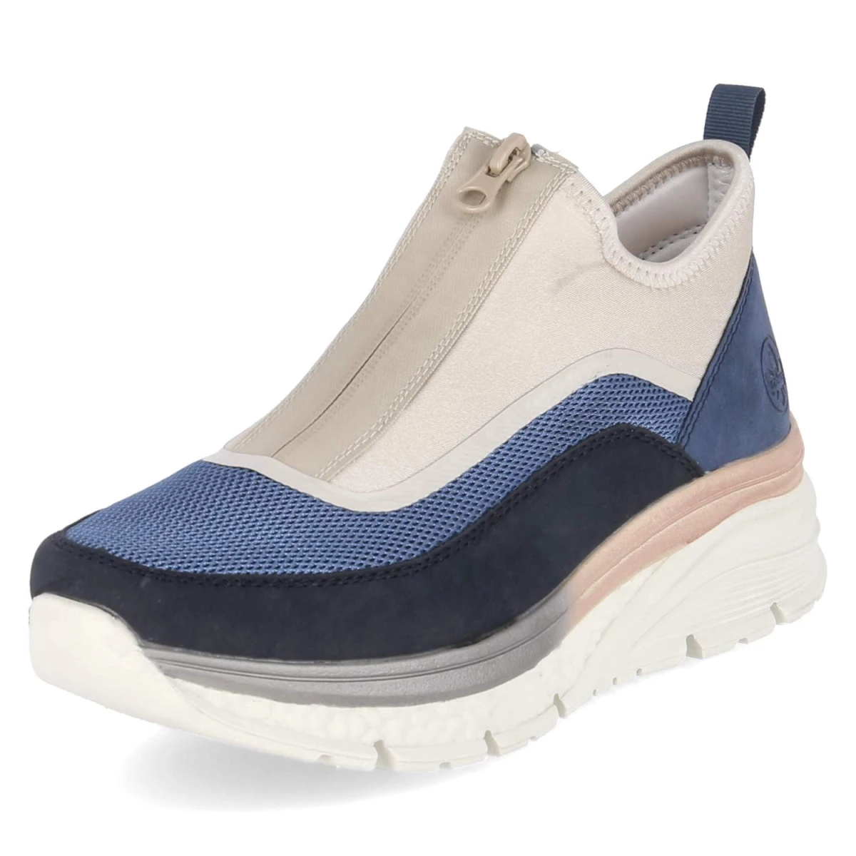 Low Sneaker - blau kombi