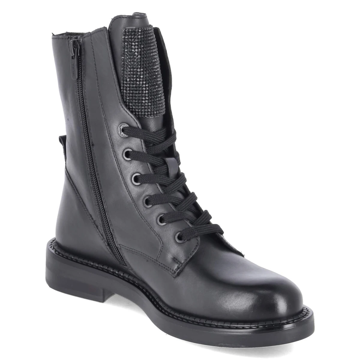 Schnürboots PINA MABEL - Black