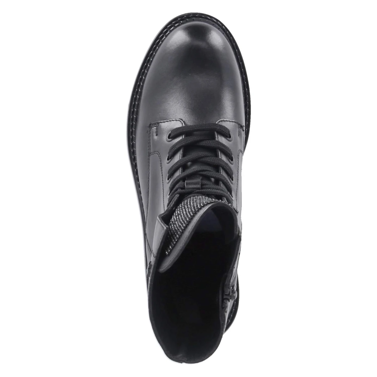 Schnürboots PINA MABEL - Black