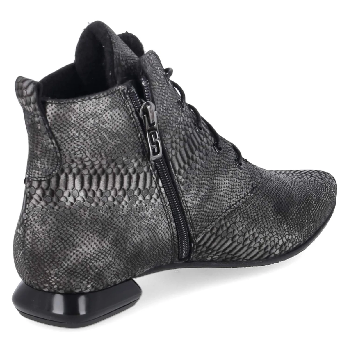 Ankle Boots - Schwarz/Grau
