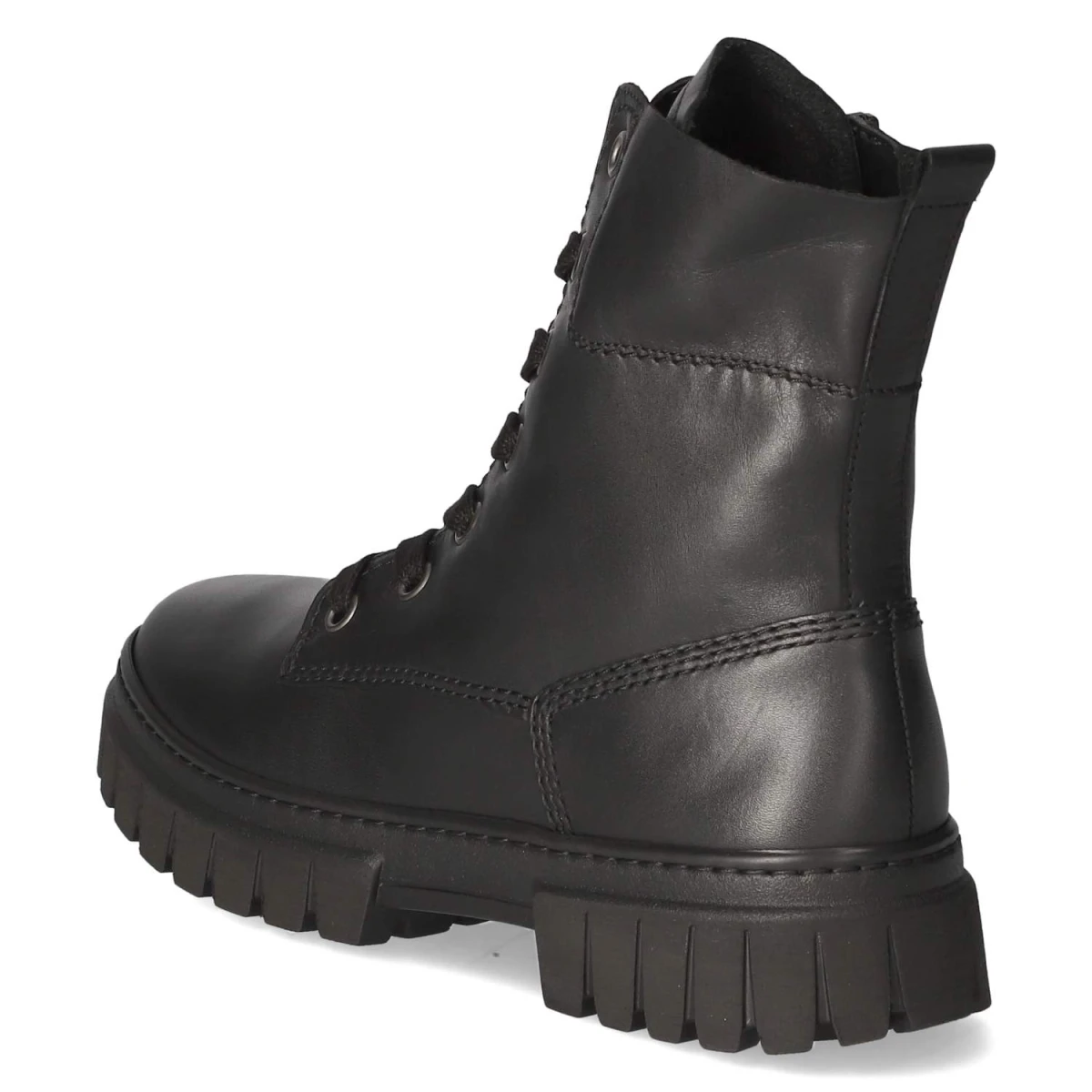 Schnürstiefeletten - schwarz (Micro)