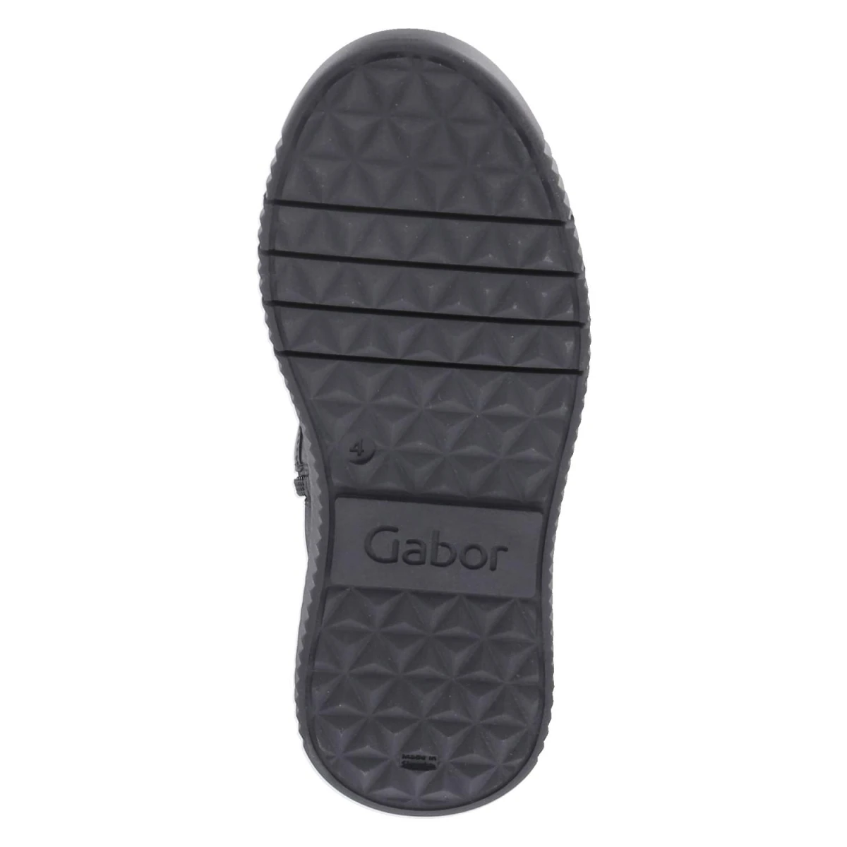 Schnürstiefeletten - schwarz