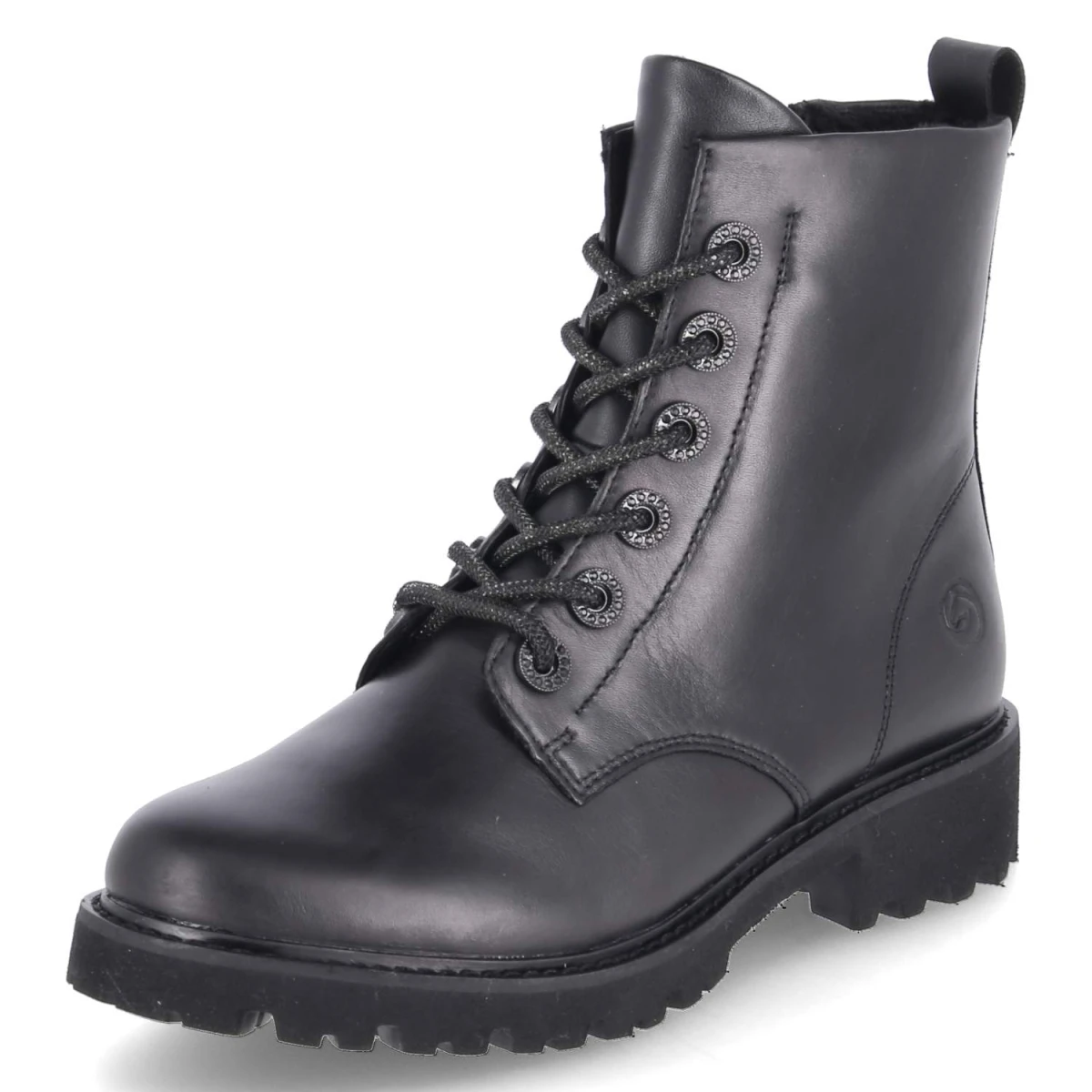 Schnürboots - Schwarz