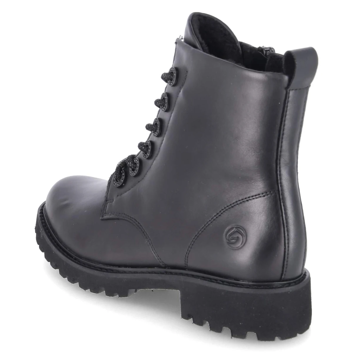 Schnürboots - Schwarz