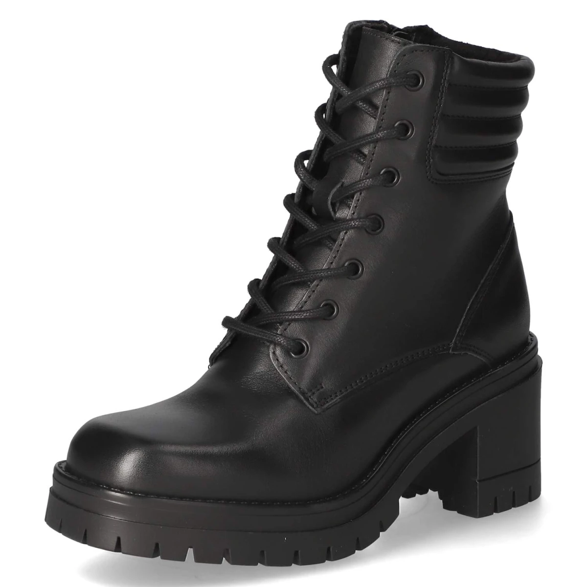 Schnürstiefeletten - black